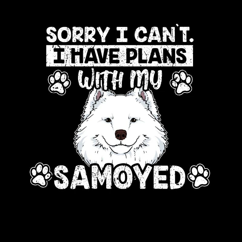 Sorry I Have Plans With My Samoyed Dog Gift