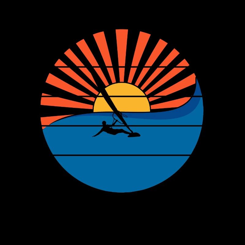 Windsurfer Sunset Windsurfing Windsurfing Gift