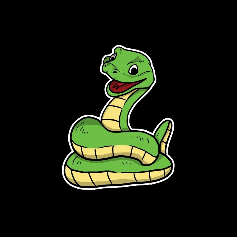 Cute Snake Python