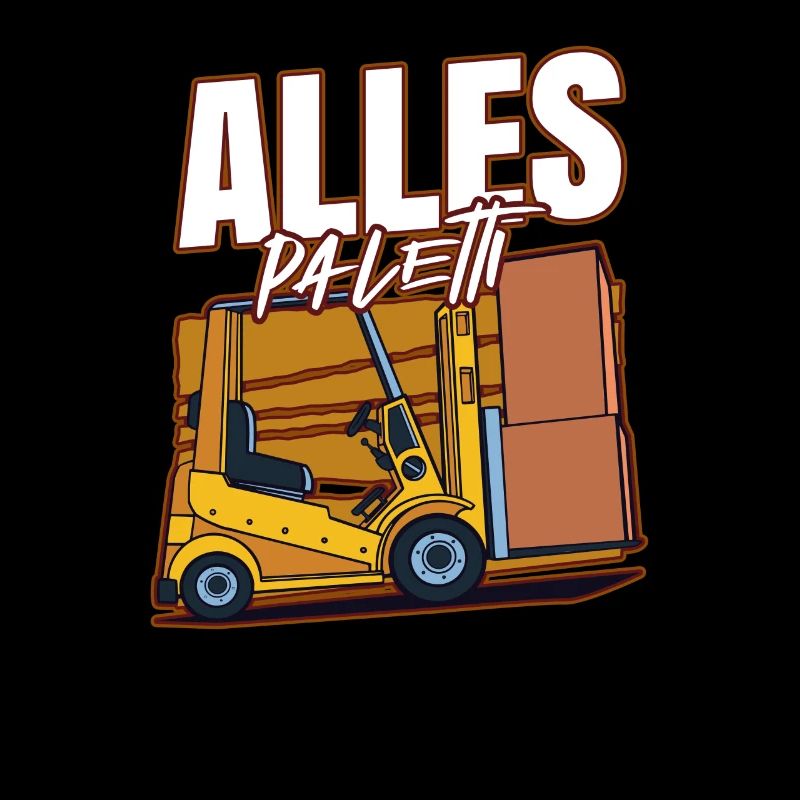 Alles Paletti Gabelstapler Staplerfahrer