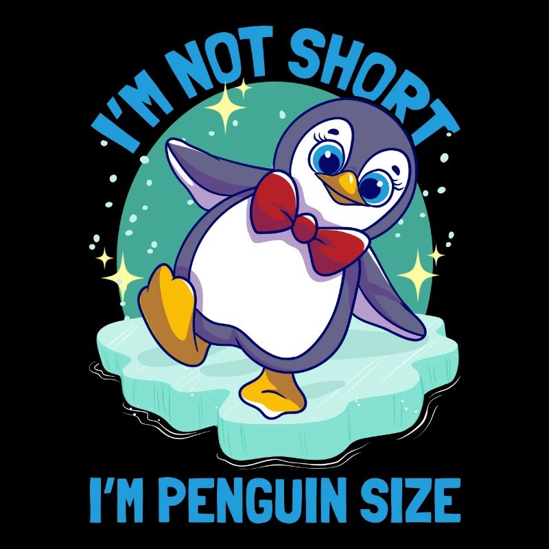 Pingouins Je ne suis pas petit Je suis Pingouin Taille Plus doux
