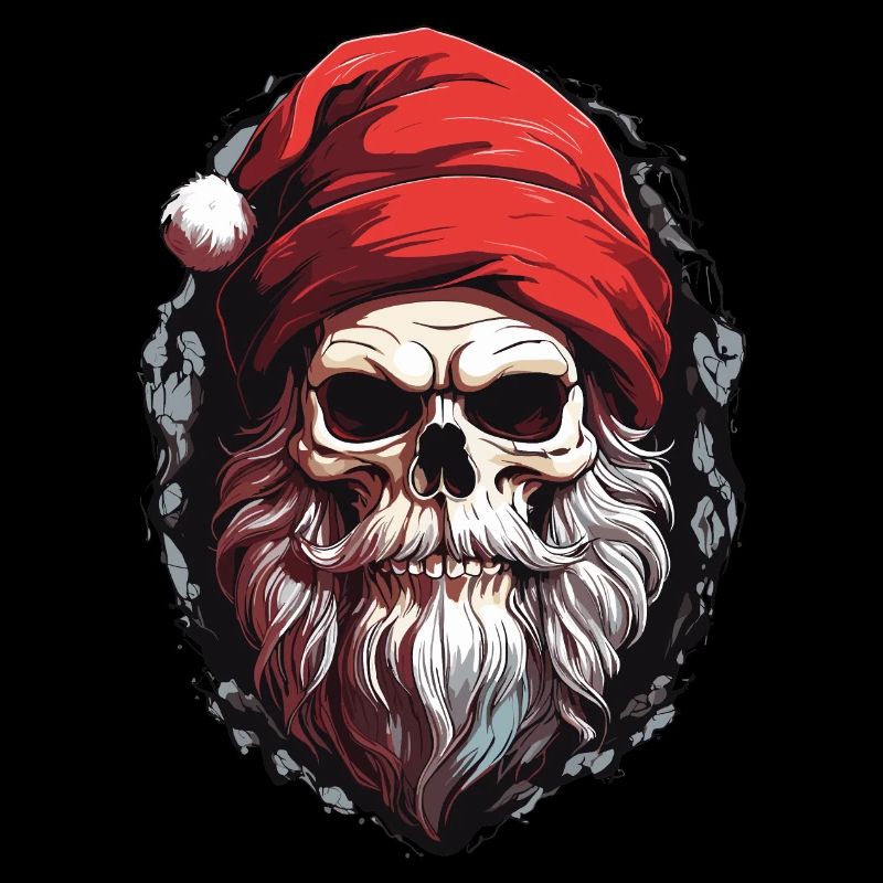 Santas Xmas-Schädel-Wunder