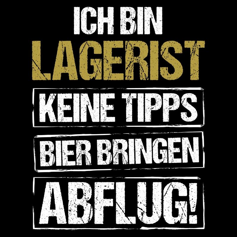 Je suis commis d'entrepôt - apporte de la bière et décolle