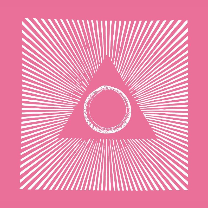 Conception graphique psychédélique occulte