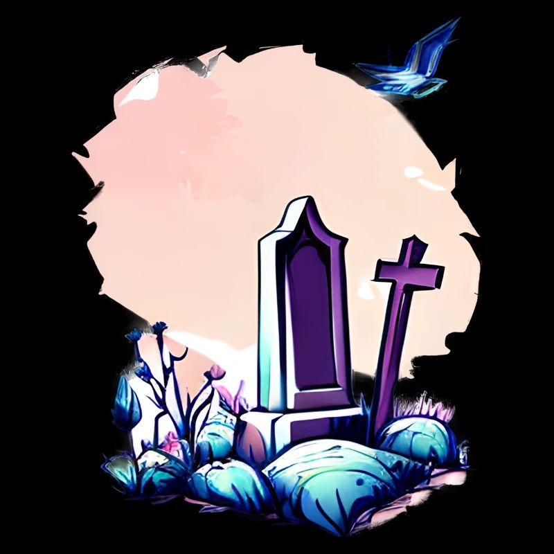 Abandoned grave