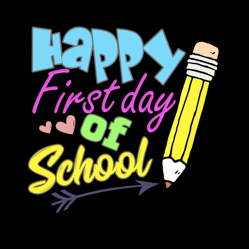 Retour à l'école Premier jour d'école