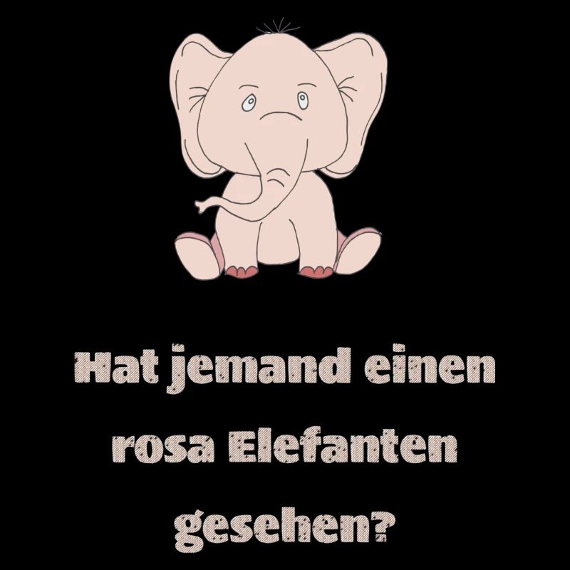 hat jemand einen rosa elefanten