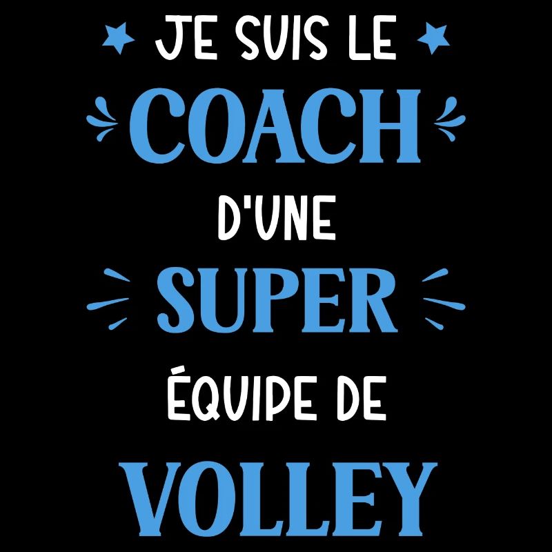 Coach super equipe de volley