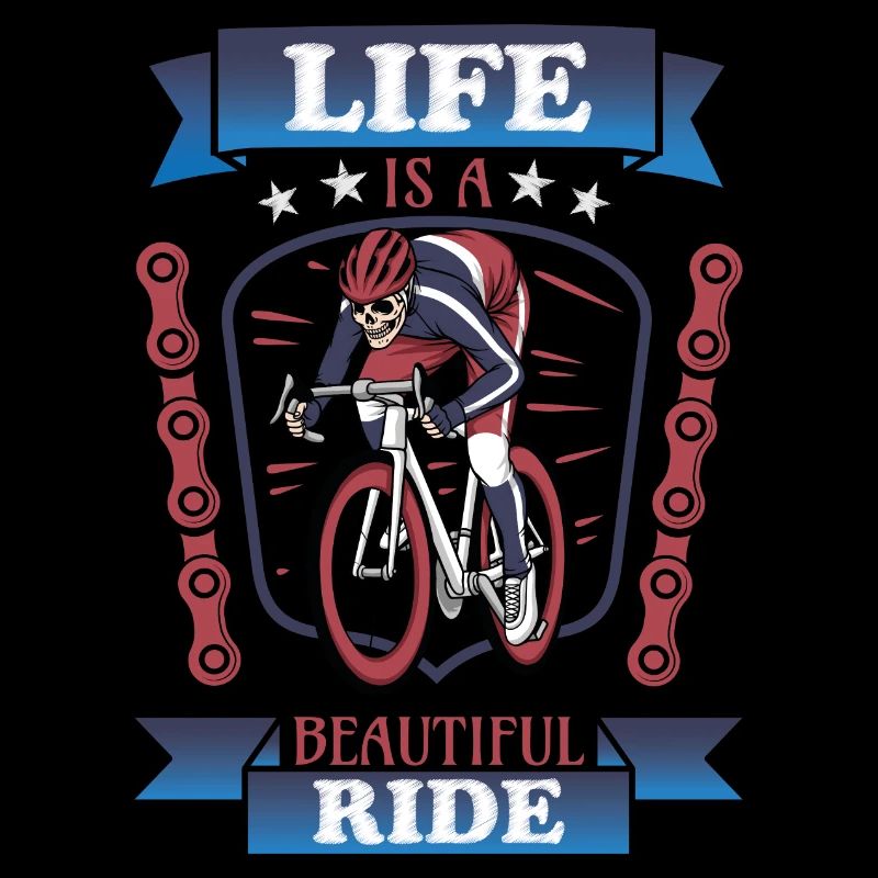 Skellet Bicycle Life is a Beautiful Ride Design
