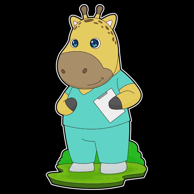 Giraffe Krankenschwester