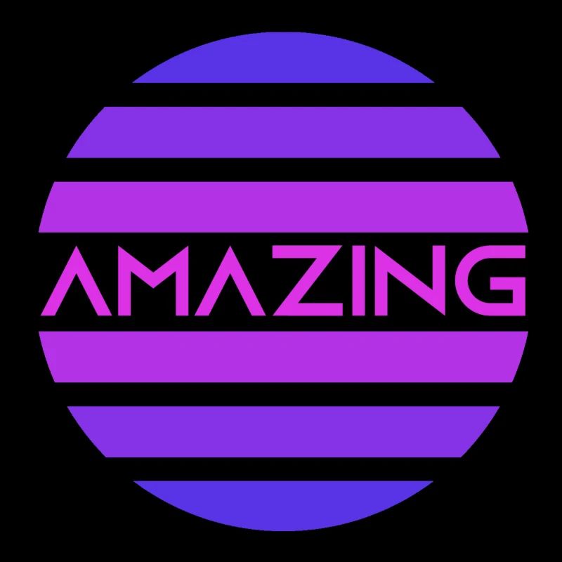 amazing blacklight circle rétro future