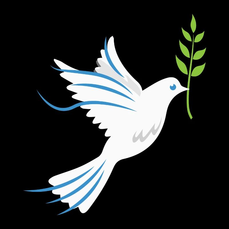 Colombe de paix symbole de l'idée de cadeau d'amitié