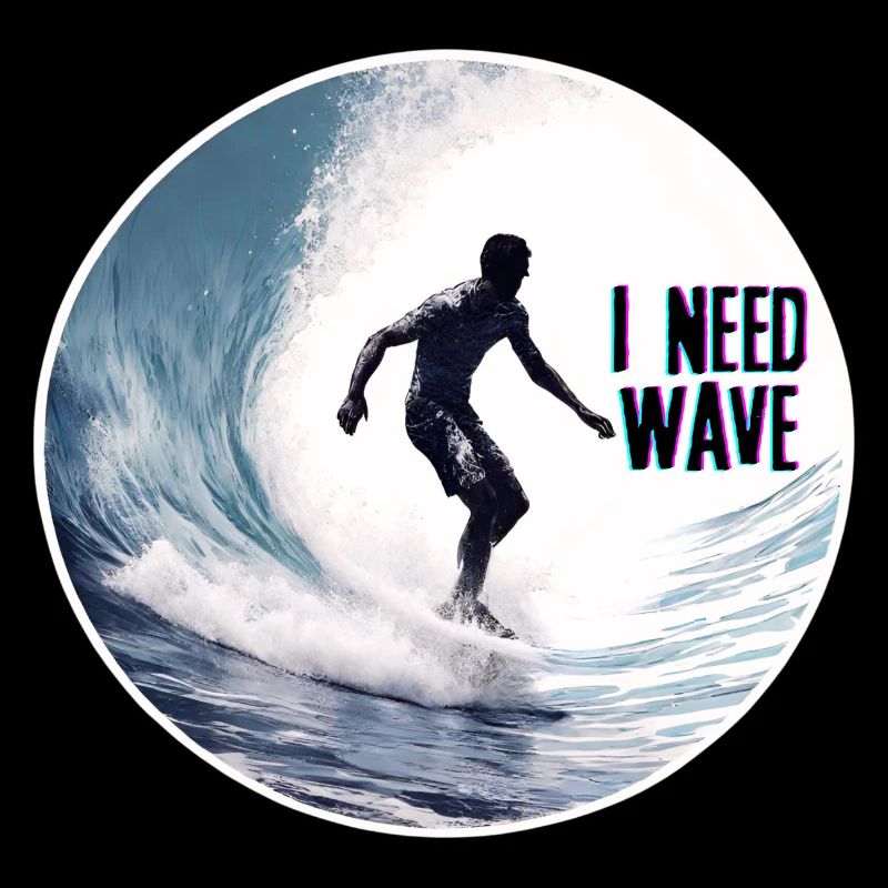 Surfer on the Wave Nature