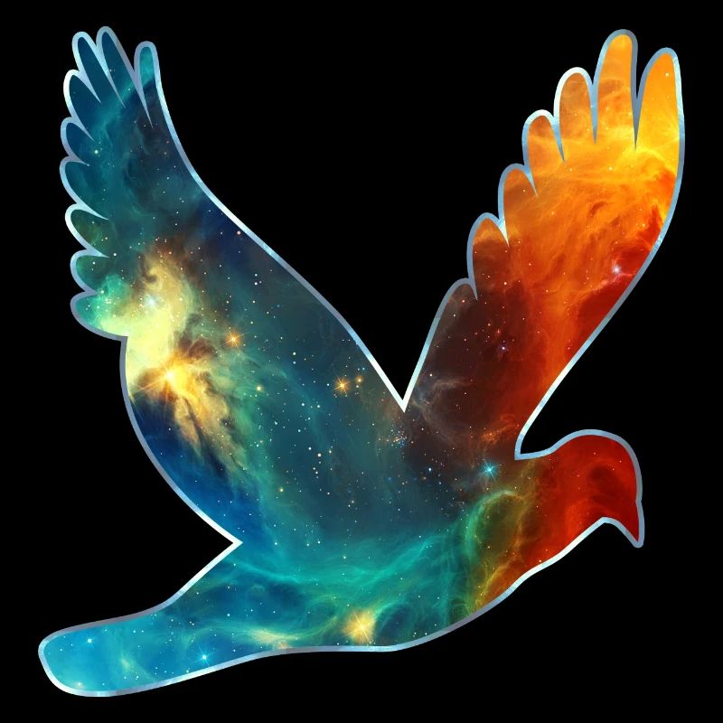 Friedenstaube Taube Frieden Vogel Symbol Universum