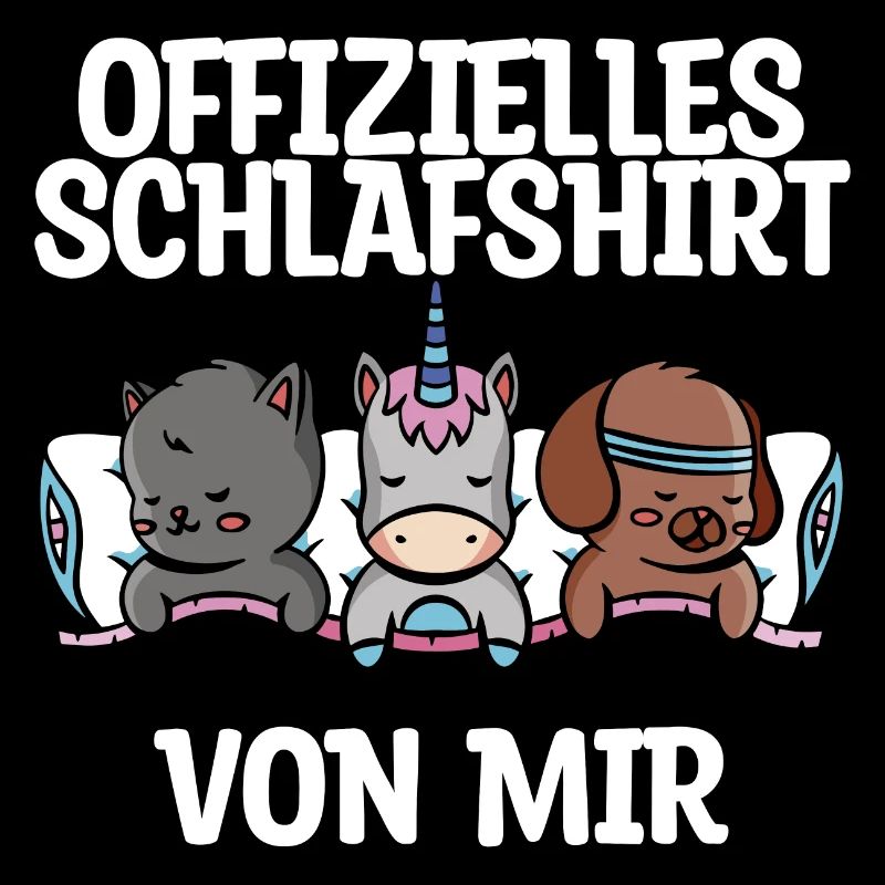 Schlaf schlafen Pyjama Humor Geschenk