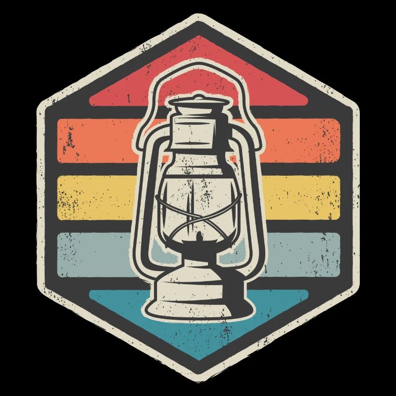 Oil Lamp - retro camping