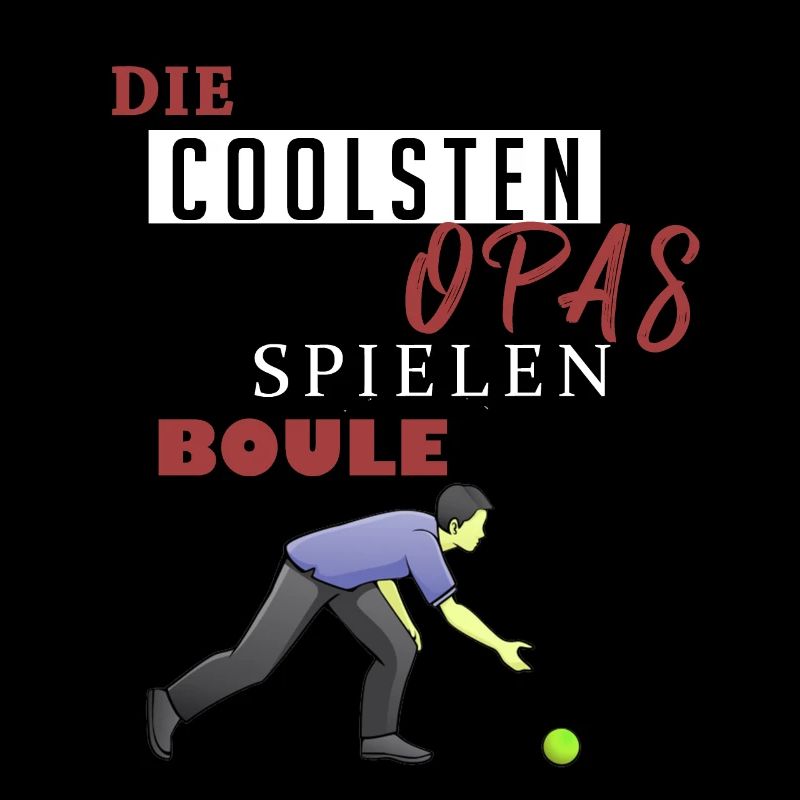 Boule Geschenk • Die Coolsten Opas spielen Boule