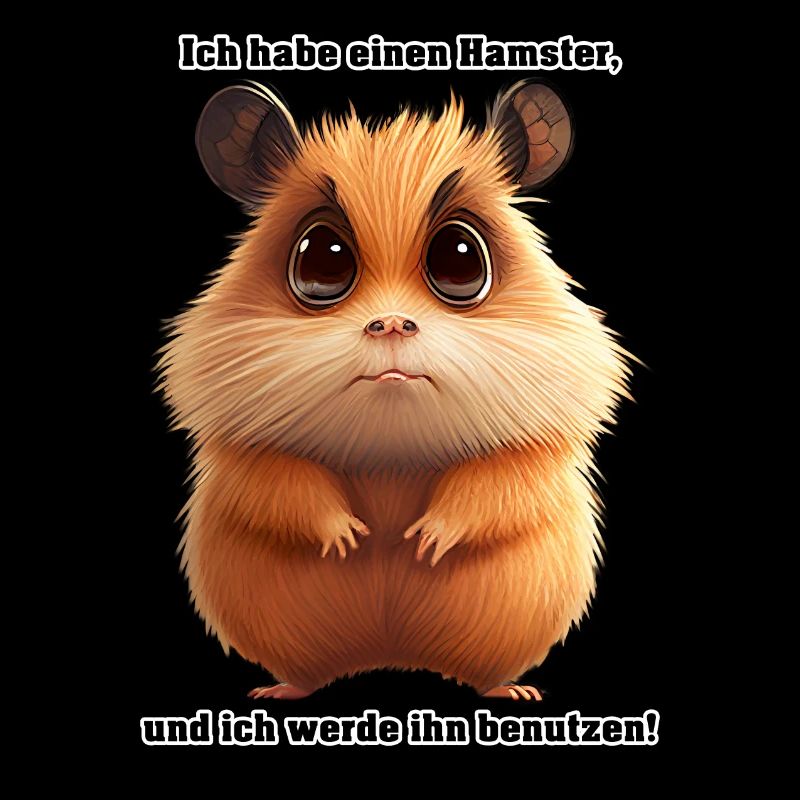 Ich habe einen Hamster ...