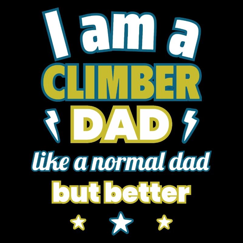 Papa KLETTERER, Vatertagsgeschenk,Klettern,Sport