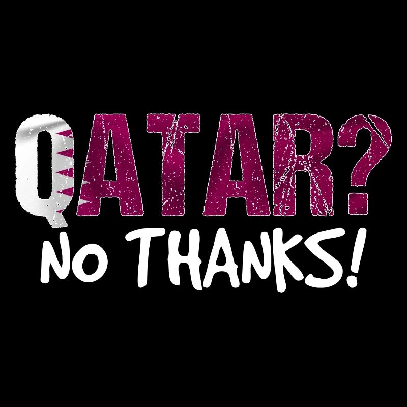 Cadeau du drapeau de boycott du Qatar