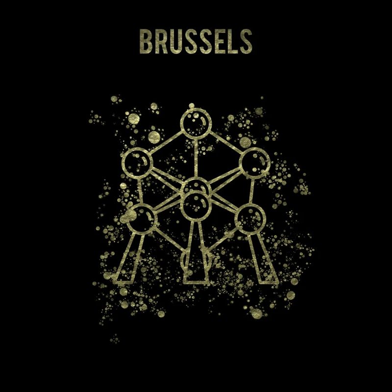 Bruxelles Atomium monument Belgique