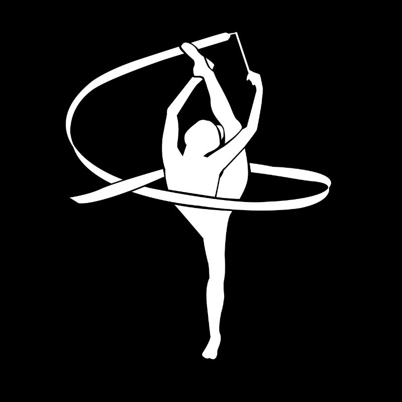 Rhythmic gymnastics with a band