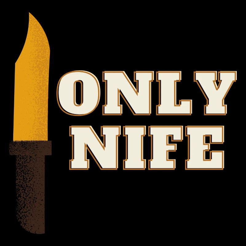 Nur das Messer