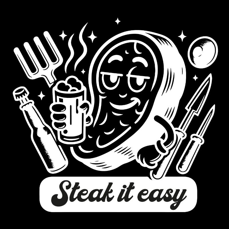Steak It Easy Grilling Grill Grill Master cadeau