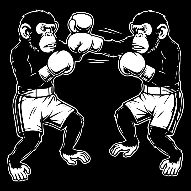Boxe des singes