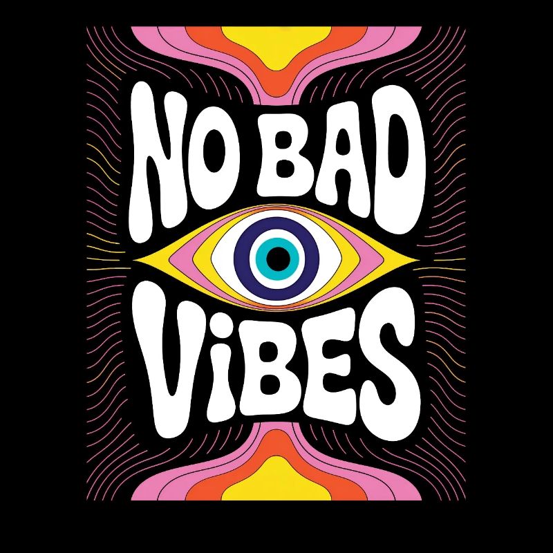 Pas de mauvaises vibrations pour les yeux Psychédélisme