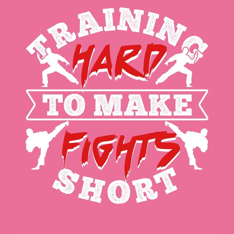 Training hard to make fights short