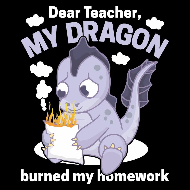 Cher Maître, mon dragon a brûlé mes devoirs