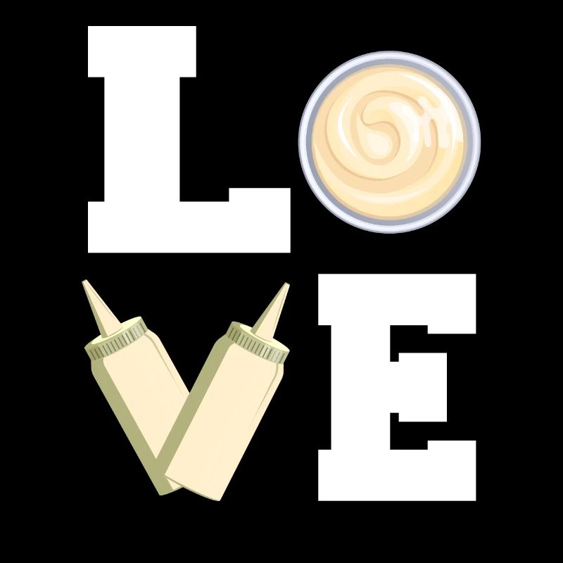 Love mayonnaise cute spice gift