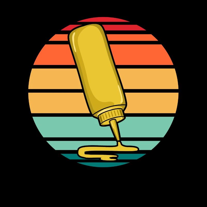 Essen Sie Senf sauce squeeze geschenk