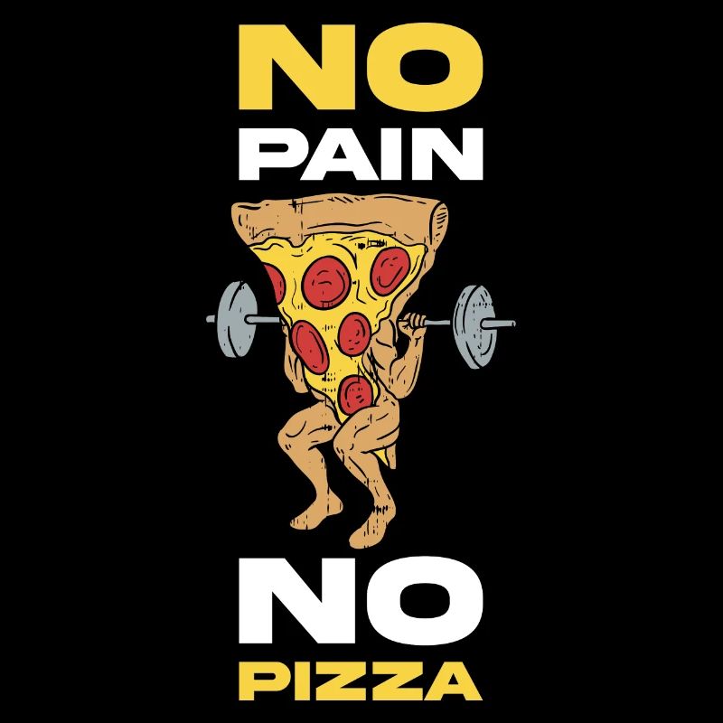 No Pain No Pizza Pizza Gift