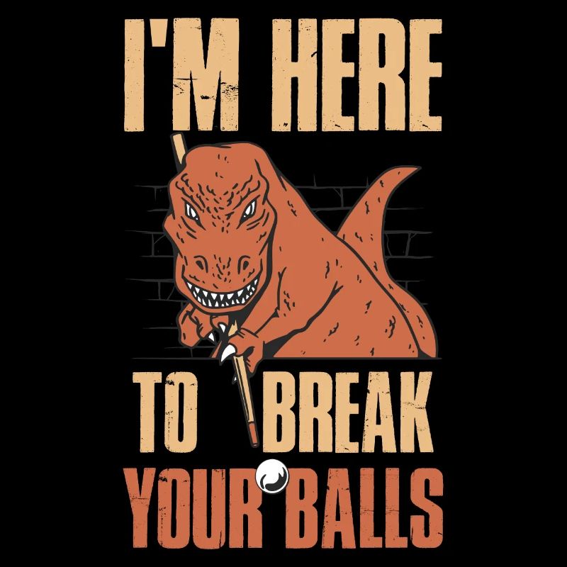 Im Here To Break Your Balls Billard Geschenk