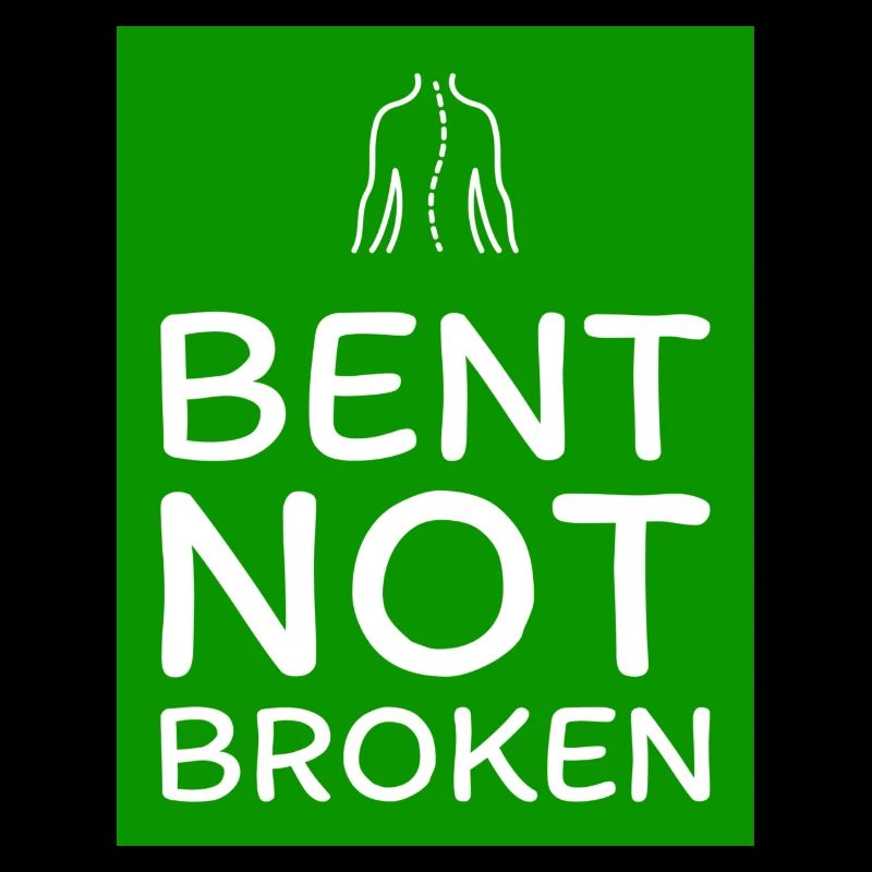 Bent not Broken green