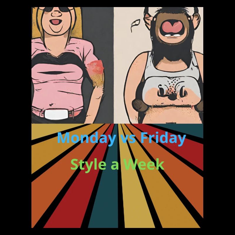 Lundi vs Vendredi - Style a Week