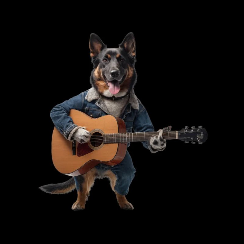 Guitar Dog
