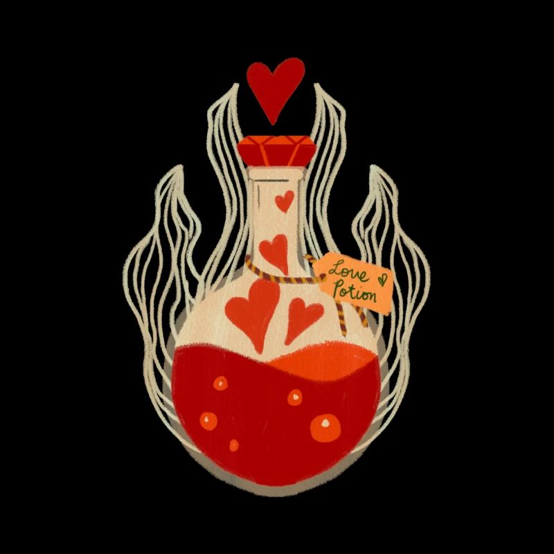 Potion d'Amour Étiquette