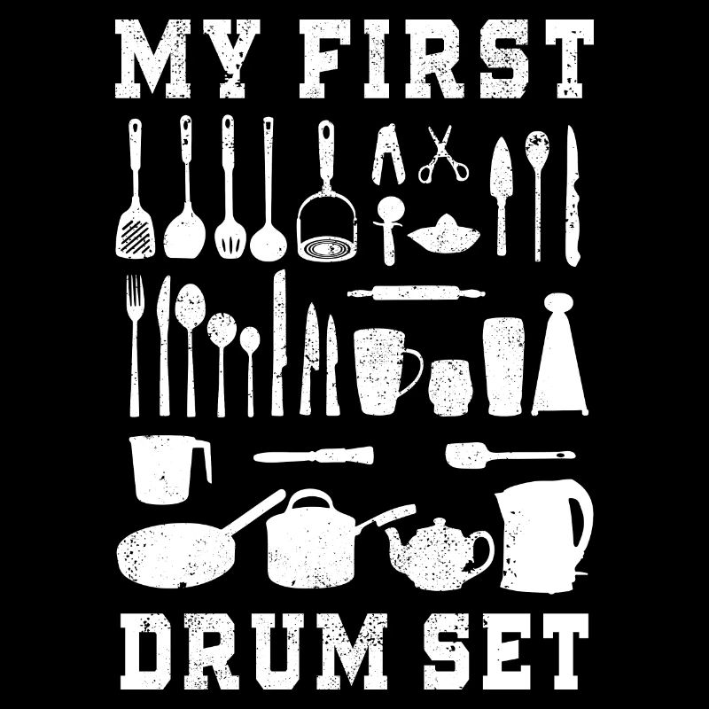 My First Drum Set - Drummer T-Shirt