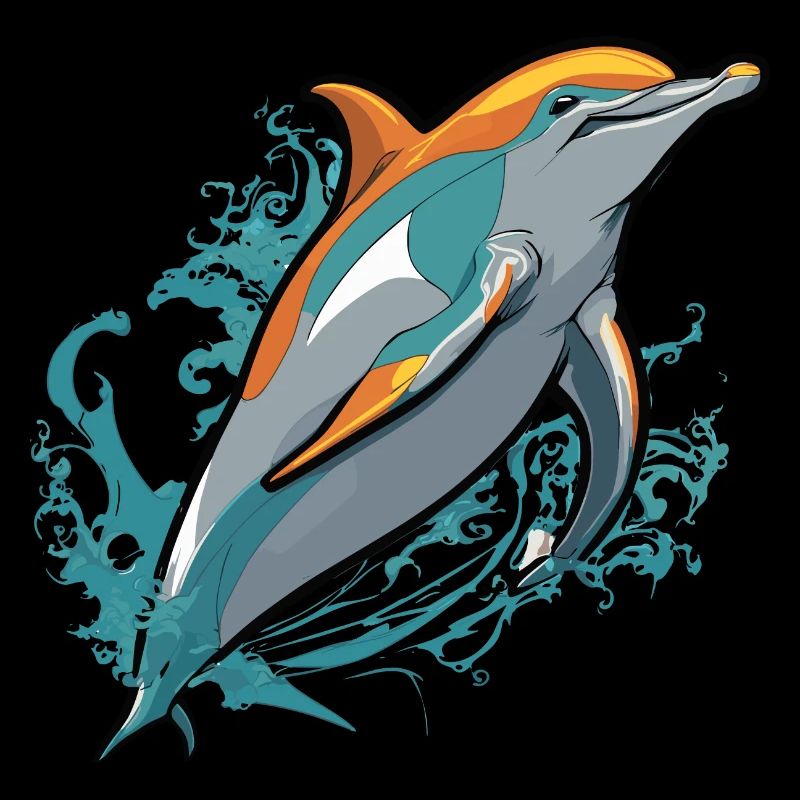 Delphin im Wasser