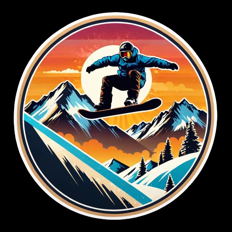 snowboard neige et ski