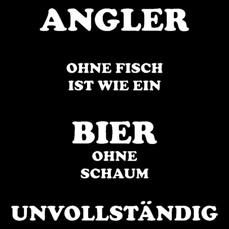 Angler ohne Bier