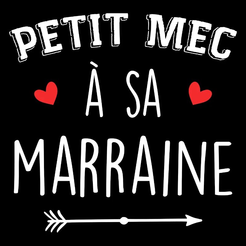 Petit mec à sa marraine