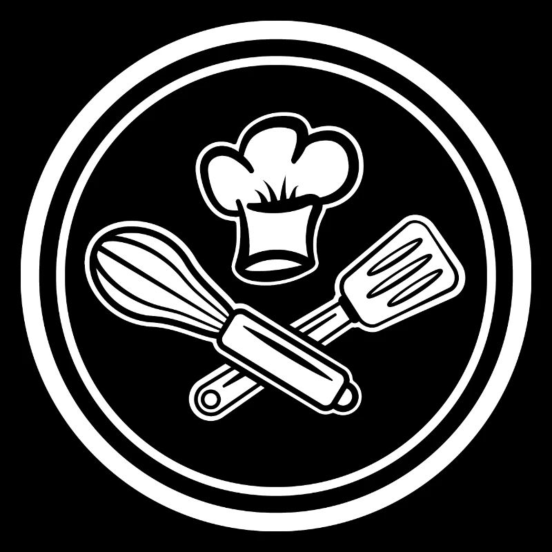 Logo simple pour que les chefs conçoivent eux-mêmes