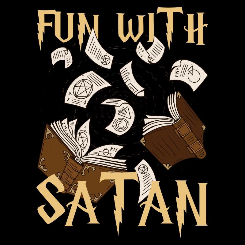 Satan occulte Cadeau de Tarot Gothique