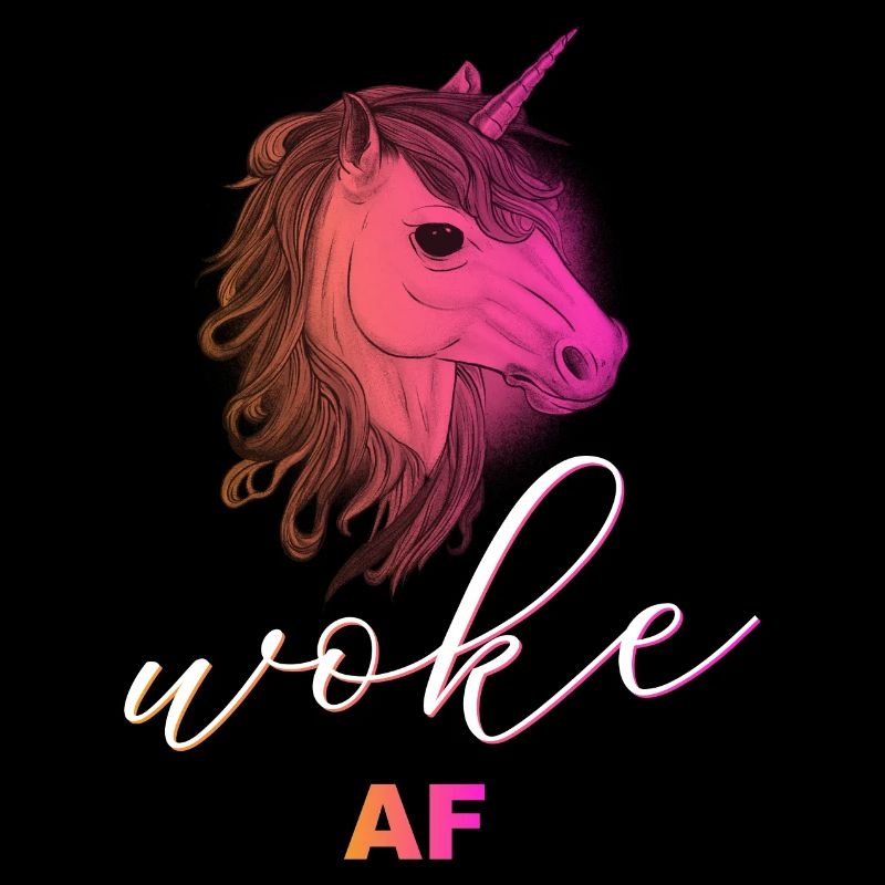 Self-deprecating saying: WOKE
