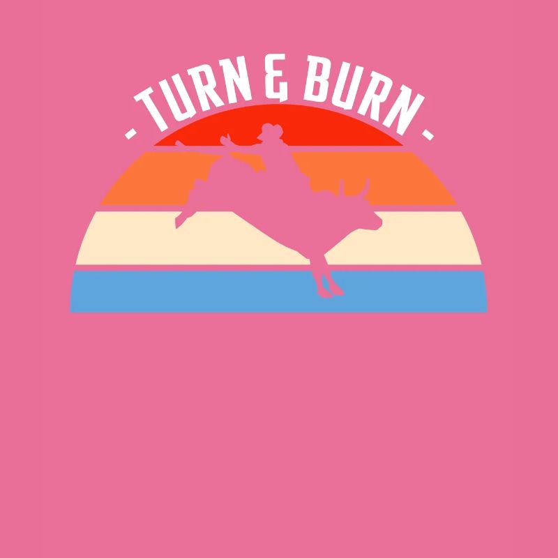 Turn & Burn Rodeo Geschenk