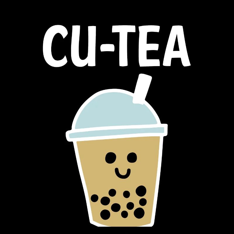 Cu-Tea Bubble Tea Boba Tea Shirt Cadeau